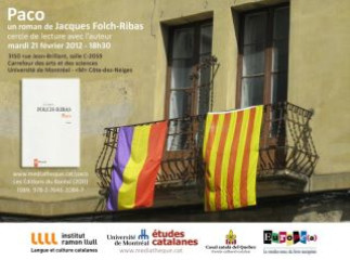 Cercle de lecture - Lisez la Catalogne ! Paco, de Jacques Folch-Ribas