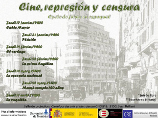 Cycle de films en espagnol: Cine, represión y censura