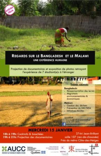 Regards sur le Bangladesh et le Malawi