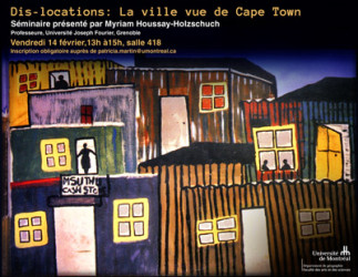 Dis-location: La ville vue de Cape Town
