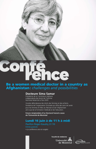 Being a woman medical doctor in a country such as Afghanistan : challenges and possibilities