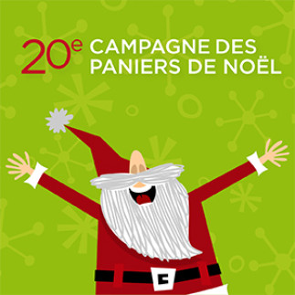 Campagne des paniers de Noël : collecte de dons et denrées!