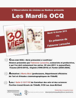 Ciné-club OCQ : Fabienne Larouche