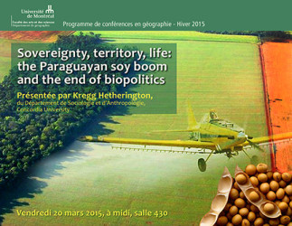 Sovereignty, territory, life: the Paraguayan soy boom and the end of biopolitics