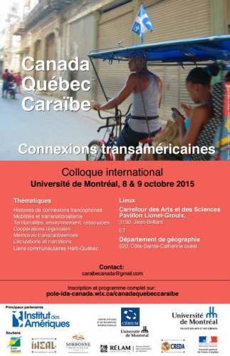 Canada-Québec-Caraïbe : connexions transaméricaines