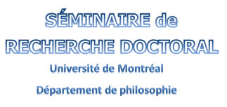 1ère séance du Séminaire de recherche doctoral 2015-2016.