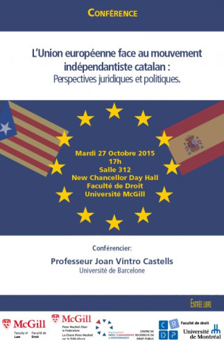L’Union européenne face au mouvement indépendantiste catalan...
