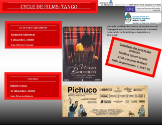 Cycle de films «Tango» : El último bandonéon