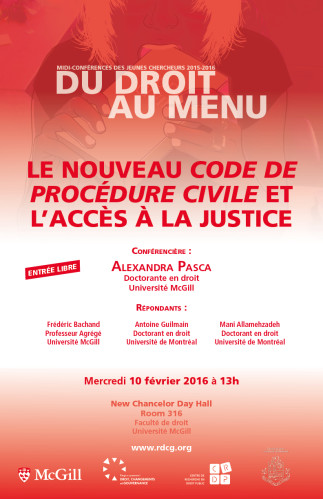 Le nouveau Code de procédure civile et l’accès à la justice