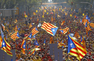 L'évolution des appuis à l'indépendance en Catalogne