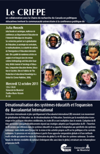 Dénationalisation des systèmes éducatifs et l’expansion du Baccalauréat International