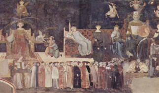 La peinture siennoise et Ambrogio Lorenzetti