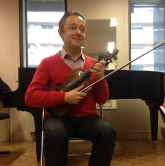 Cours de maître en violon avec Christophe Poiget