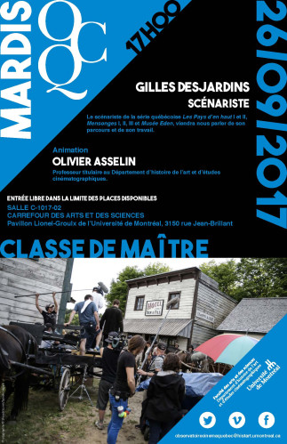 Mardi OCQ : Classe de maître avec Gilles Desjardins