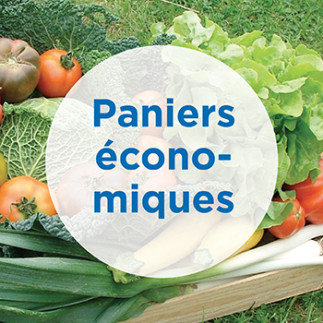 Paniers économiques : fruits et légumes