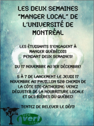 Les Semaines locales de l'Université de Montréal