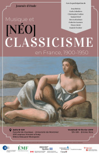 Musique et [Néo]classicisme en France, 1900-1950