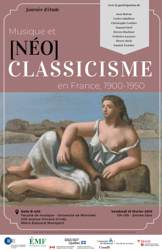 Musique et [Néo]classicisme en France, 1900-1950