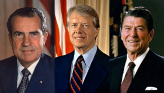 Nixon, Carter et Reagan : trois présidents face à l'histoire