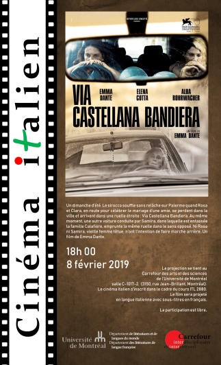 Cinéma italien - «Via Castellana Bandiera» d'Emma Dante