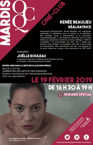 Mardi OCQ : Ciné-Club avec Renée Beaulieu