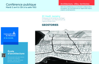 Geostrories, conférence publique de El Hadi Jazairy