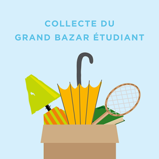 Collecte du Grand Bazar étudiant