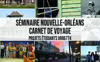 Séminaire Nouvelle-Orléans - carnet de voyage — Exposition à la Bibliothèque d'aménagement