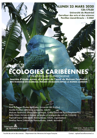 ANNULÉ - Journée d'étude - Écologies caribéennes