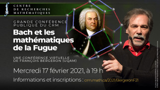 Dans le cadre des Grandes conférences publiques du CRM, François Bergeron (UQAM) donnera une conférence