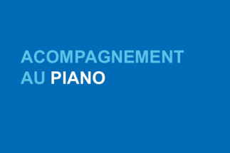 Concert d'accompagnement au piano - Classe de Francis Perron