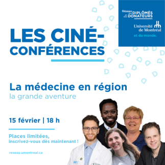 Ciné-conférences | La médecine en région, la grande aventure