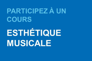 Participez à un cours d'esthétique musicale avec Marie-Hélène Benoit-Otis