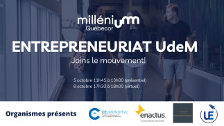 Entrepreneuriat UdeM - Joins le mouvement!