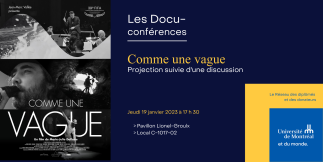 DOCU-CONFÉRENCE | Comme une vague de Marie-Julie Dallaire
