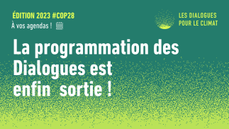 Dialogues pour le climat 2023 - programmation autour de la COP 28 portée par la société civile du Québec