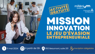 Mission Innovation : Le jeu d'évasion entrepreneuriale