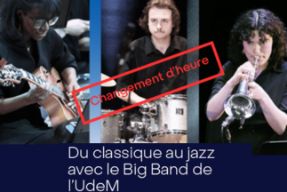 Du classique au jazz avec le Big Band de l'UdeM