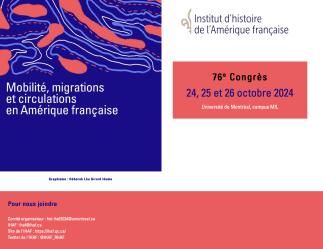 Congrès de l'Institut d'histoire de l'Amérique française