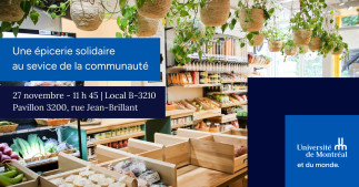 Conférence : une épicerie solidaire au service de la communauté