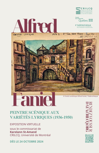 Exposition virtuelle « Alfred Faniel, peintre scénique aux Variétés Lyriques (1936-1950) »