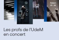 Série - Les Profs de l'UdeM en concert